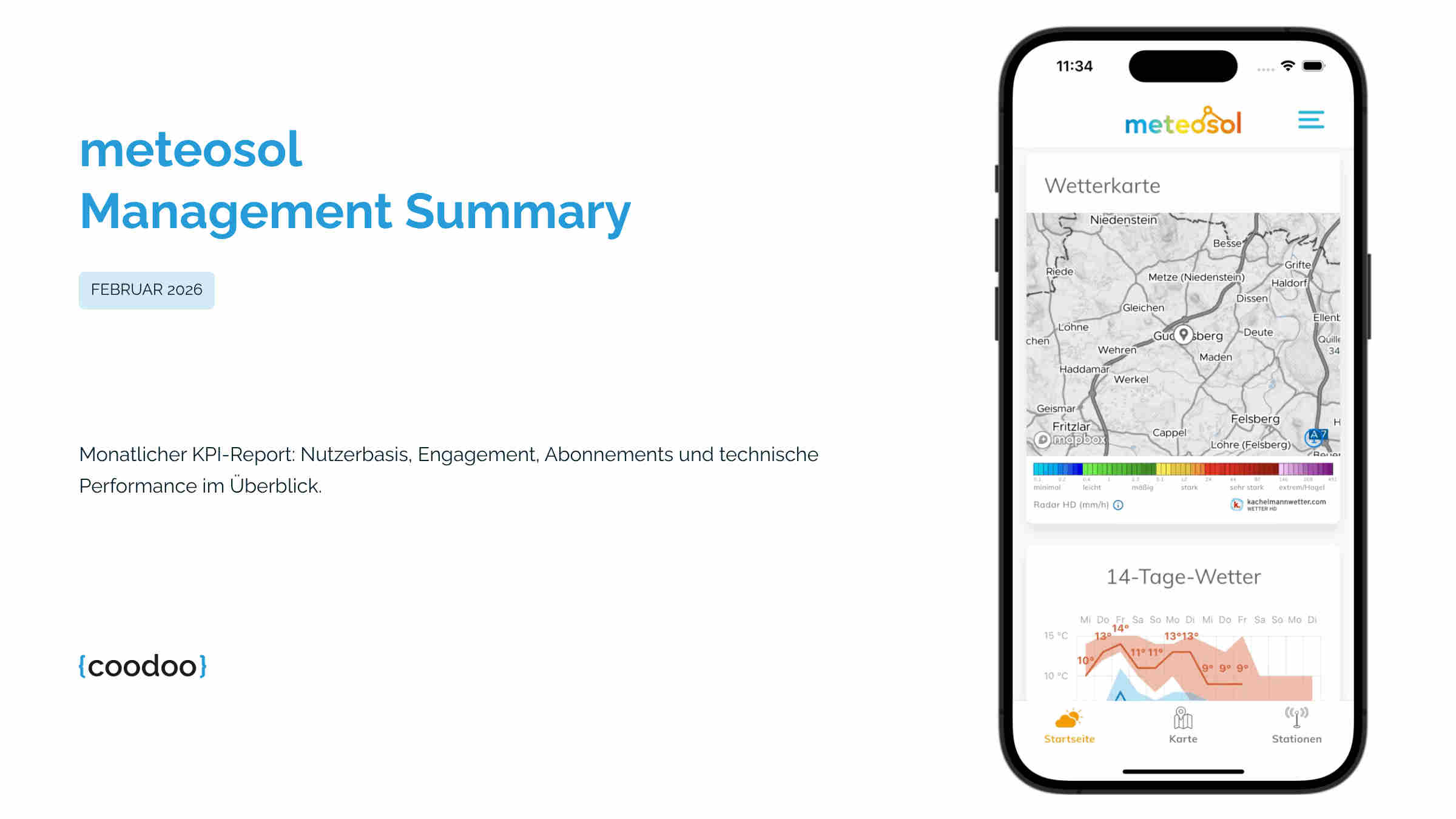 Management Summary — Deckblatt meteosol